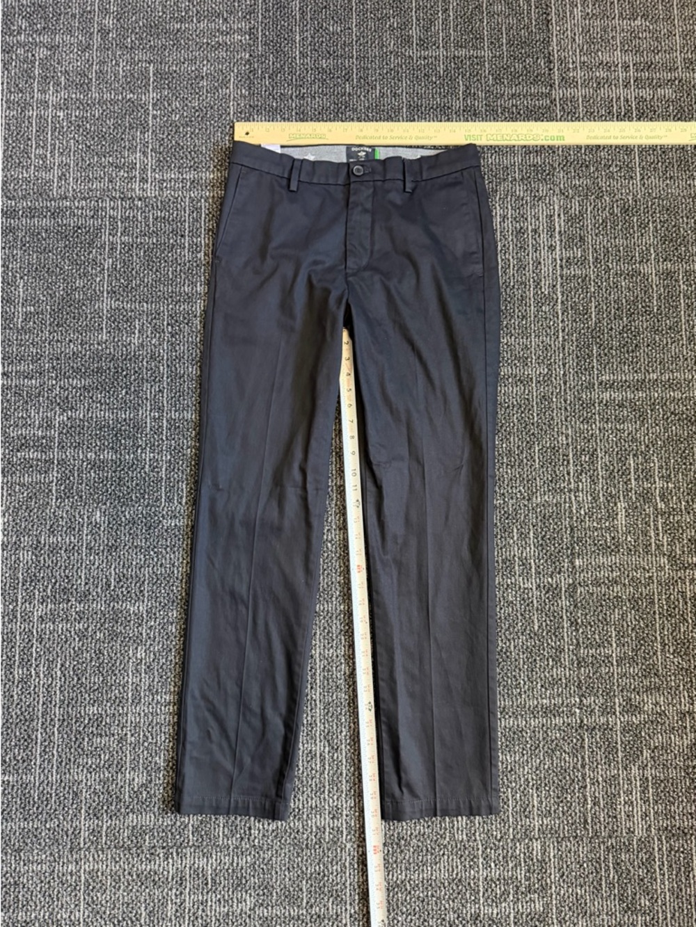 Dockers Slim Fit Pants 30x32 Black Stretch